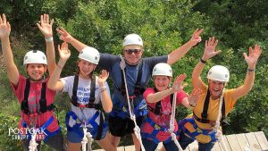 Zip line fun